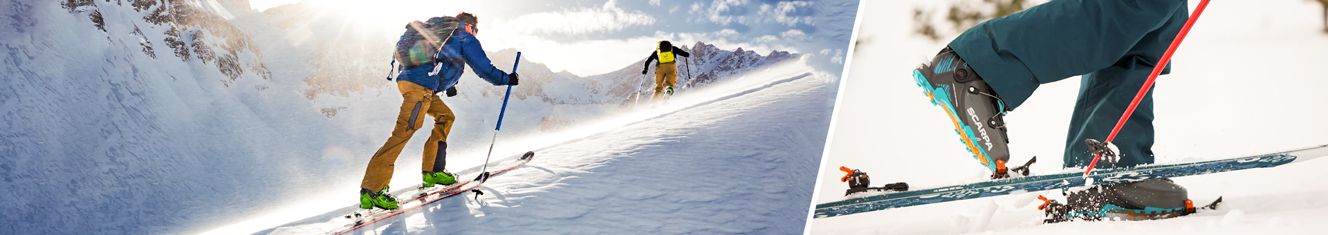 Attacchi da sci alpinismo