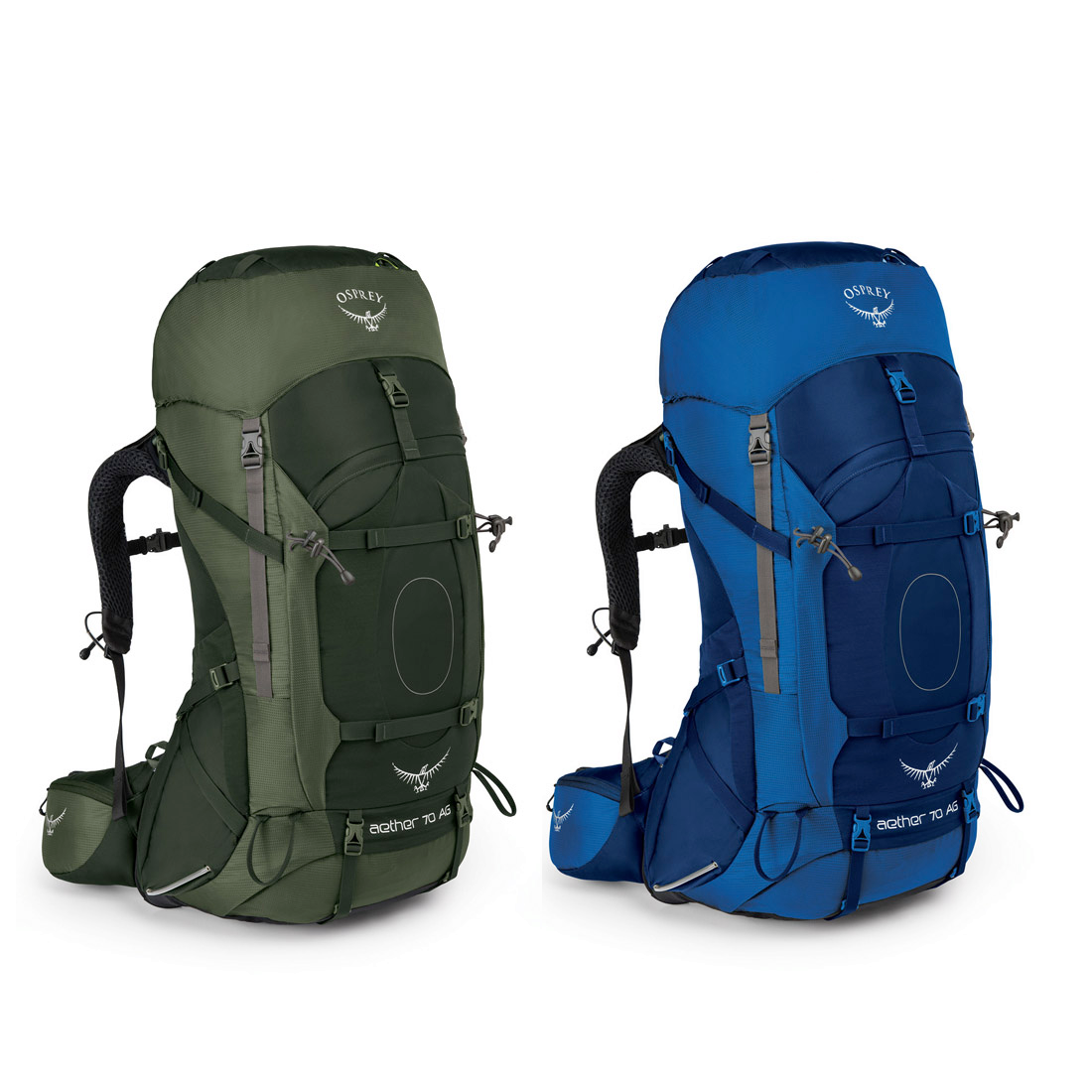 osprey aether 70 blue