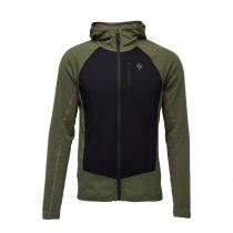 Black Diamond Coefficient LT Hybrid Hoody - Tundra-Black - 0