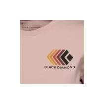 Black Diamond Faded Crop SS TEE Mujer - Pale Mauve - 2