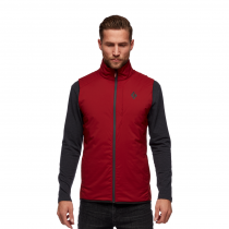 Black Diamond First Light Hybrid Vest - Dark Crimson - 1