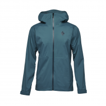 Black Diamond StormLine Stretch Rain Shell - Creek Blue - 0