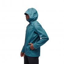 Black Diamond StormLine Stretch Rain Shell - Creek Blue - 3