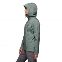 Black Diamond Stormline Stretch Rain Shell Femme - Laurel Green - 3