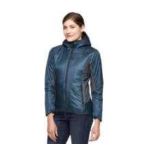 Black Diamond Vision Hybrid Women Hoody - Azurite - 1