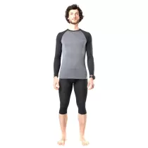 Dynafit Tour Light Merino L/S - Black Out - 1