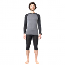 Dynafit Tour Light Merino L/S - Black Out - 1