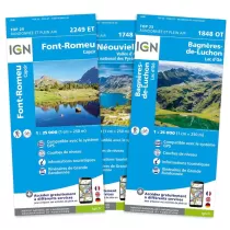 IGN Pyrenees Hiking Maps 1:25000 