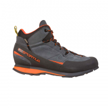 La Sportiva Boulder X Mid - Carbon/Flame - 0