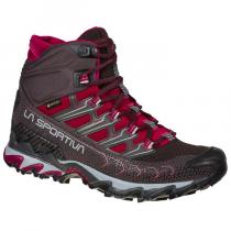 La Sportiva Ultra Raptor II Mid Woman GTX - Carbon/Red Plum - 0