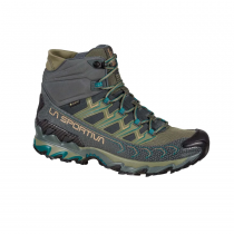 La Sportiva Ultra Raptor II Mid GTX - Charcoal/Lichen - 0