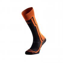 Lurbel Ski Pro Six Ski Socks - Black/Orange - 1