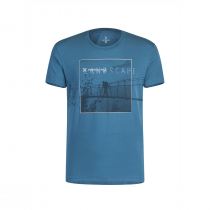 Montura Moving Landscape T-Shirt - Teal Blue