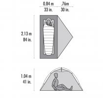 MSR Access 1 Ultralight - Verde - 3