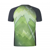 T-Shirt Montura Flash - Verde Lime/Piombo - 1