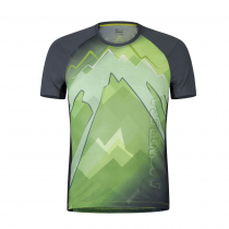T-Shirt Montura Flash - Verde Lime/Piombo - 0