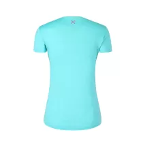Camiseta Mujer Montura Merino Skyline - Care Blue/Intense Violet - 1