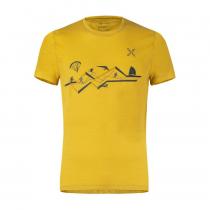 Camiseta Montura Merino Sporty - Warm Gold - 0