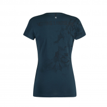 Montura Romance T-Shirt Women - Ash Blue/White - 1