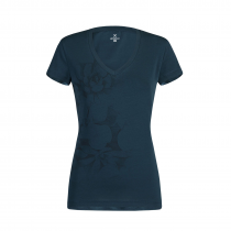 T-Shirt Donna Montura Romance - Blu cenere/Bianco - 0