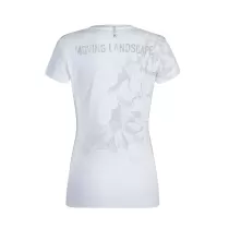 Camiseta Mujer Montura Romance - Rosa/Blanco - 1