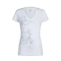 Camiseta Mujer Montura Romance - Rosa/Blanco