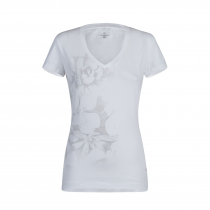 Camiseta Mujer Montura Romance - Rosa/Blanco - 0