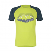 Montura Sight T-Shirt - Lime Green/Ash Blue