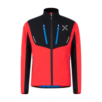 Montura Ski Style Jacket - Power Red/Sky Blue - 0