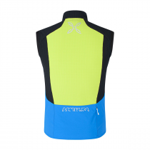 Montura Ski Style Vest - Sky Blue/Lime Green - 1