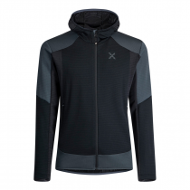 Montura Stretch Color Hoody Jacket - Black/Gunmetal Grey