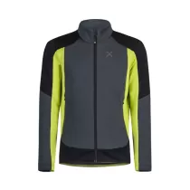 Giacca Montura Stretch Color - Grigio/Verde lime