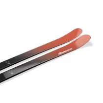 Nordica Unlimited 94 Rouge/Gris + Fixations Telemark - 2