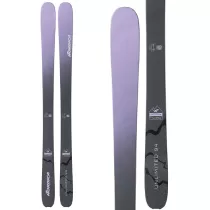 Nordica Unlimited 94 Violet/Grey Ski + Fijacións de Telemark - 0
