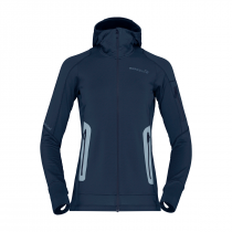 Norrona Falketind Power Grid Hood Women - Indigo Night