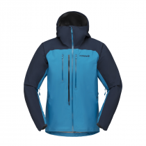 Norrona lyngen Gore-Tex Jacket - Indigo Night/Hawaiian Surf