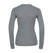 Camiseta Mujer Odlo ML col rond Active Warm Eco - Grey Melange - 1
