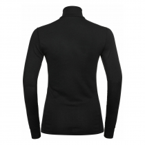Odlo ML 1/2 Zip Active Warm Eco Women T-Shirt - Black - 1