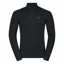 Odlo T-Shirt ML 1/2 Zip Active Warm Eco - Black - 0