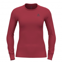 Odlo T-Shirt ML Active Warm Women - Roan Rouge