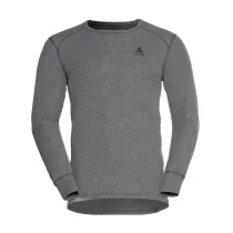 Odlo T-Shirt ML Odlo Active Warm Eco - Steel Grey Melange