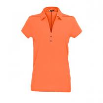 Norrona /29 Cotton Polo Shirt Women - Orange Alert