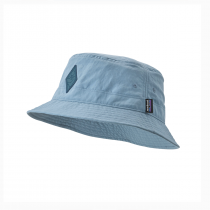 Patagonia Wavefarer Bucket Hat - Wander Crest: Light Plume Grey