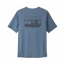 Patagonia Cap Cool Daily Graphic Shirt - '73 Skyline: Utility Blue X-Dye - 0
