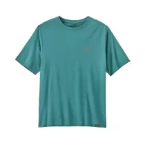 Patagonia Cap Cool Daily Graphic Shirt - Strataspire: Wetland Blue X-Dye