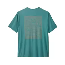Patagonia Cap Cool Daily Graphic Shirt - Strataspire: Wetland Blue X-Dye - 2