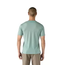 Patagonia Cap Cool Merino Blend Graphic Shirt - Fitz Roy Strata: Thermal Blue - 3