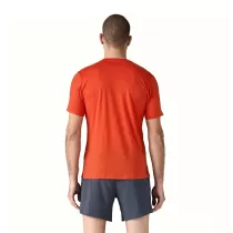 Patagonia Cap Cool Merino Blend Shirt - Pollinator Orange - 2