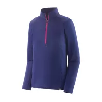 Patagonia Cap TW Zip Neck Donna - Sound Blue