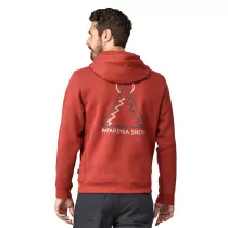 Patagonia Dawn Tracks Uprisal Hoody - Burnished Red - 2